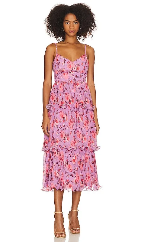 LIKELY Adriana Dress in Purple