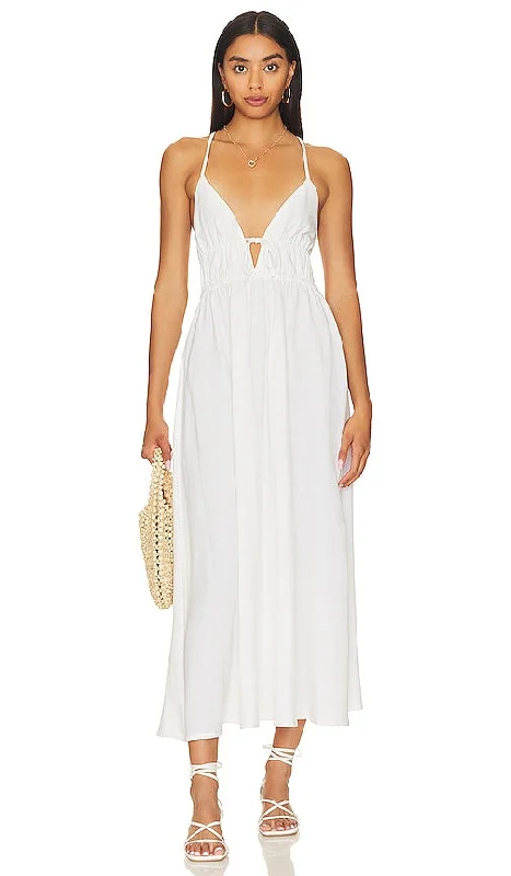 LSPACE Playa Vista Dress in White