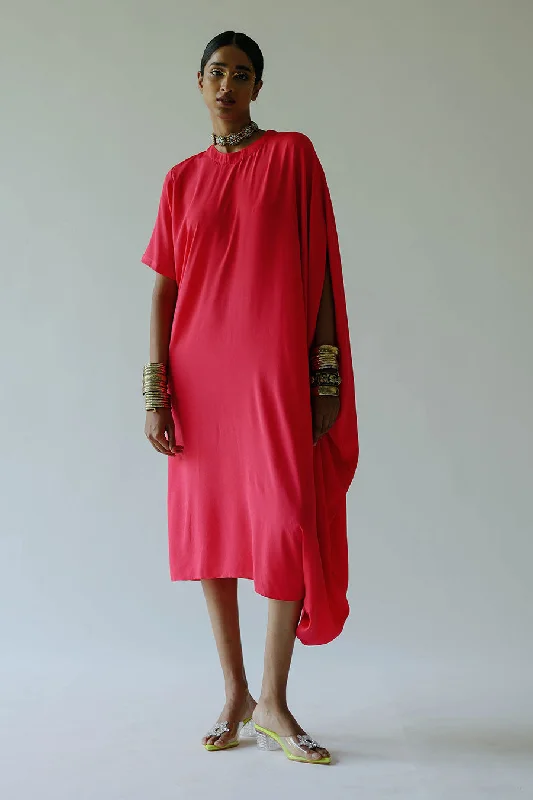 Pink Glo Claire Dress
