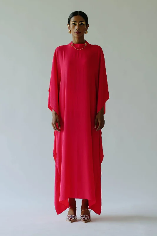Pink Glo Mimi Kaftan Dress