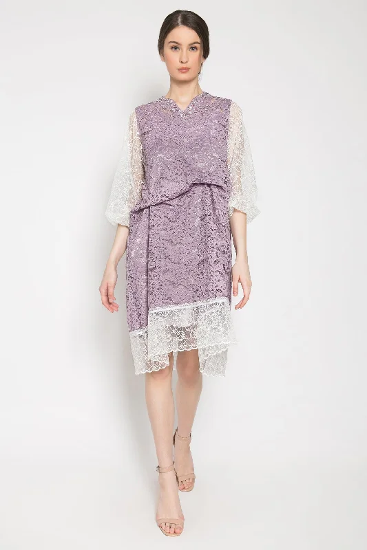 Noora Dress in Purple