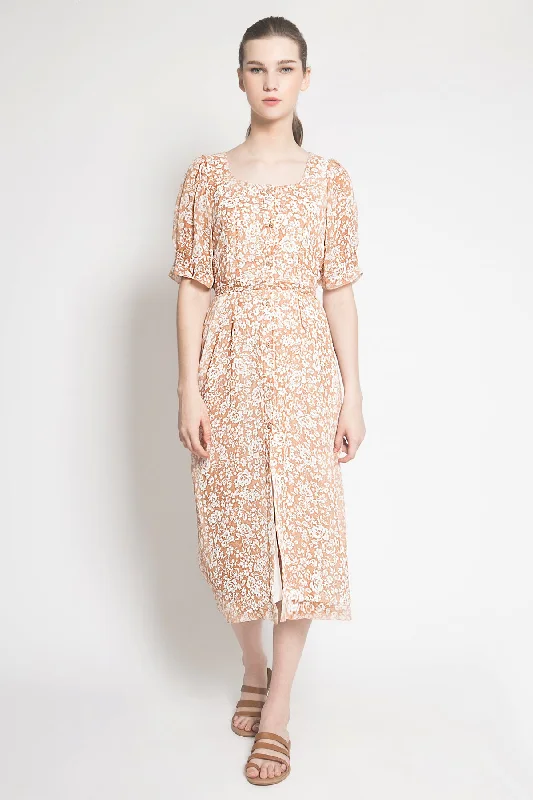 Romane Dress in Cream