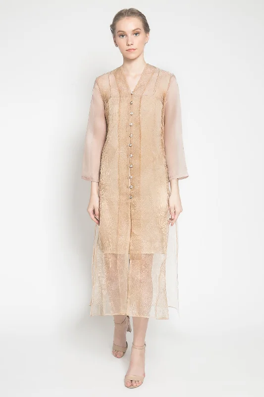 Diora Dress in Mocca