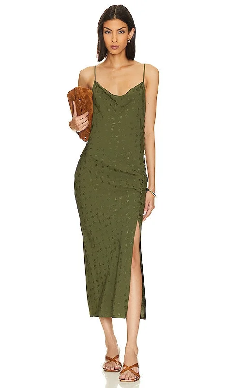 Veronica Beard Chapel Dress in Army