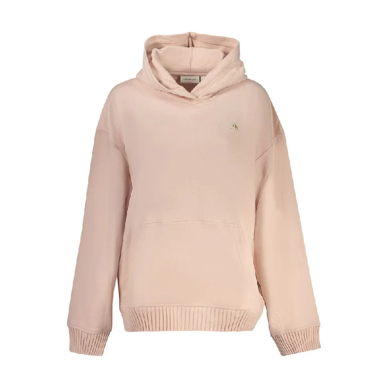 Calvin Klein Pink Cotton Sweater Layered Multi-layer Single Layer