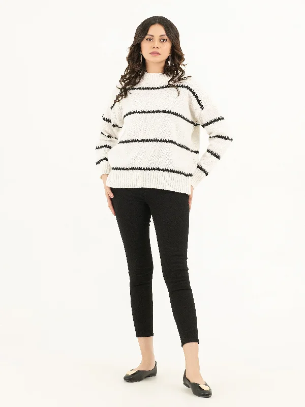 Striped Sweater Lace Blend Ribbed Blend Corduroy Blend