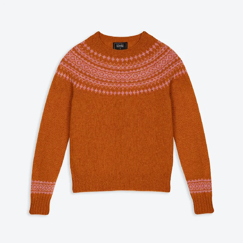 Lowie Jaffa Scottish Made Snow Jumper Long Sweater Short Sweater Cropped Sweater