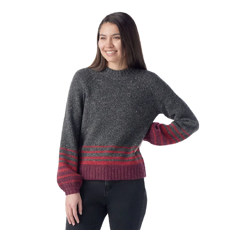 Smartwool Cozy Lodge Ombre Sweater Embroidered Appliqued Beaded