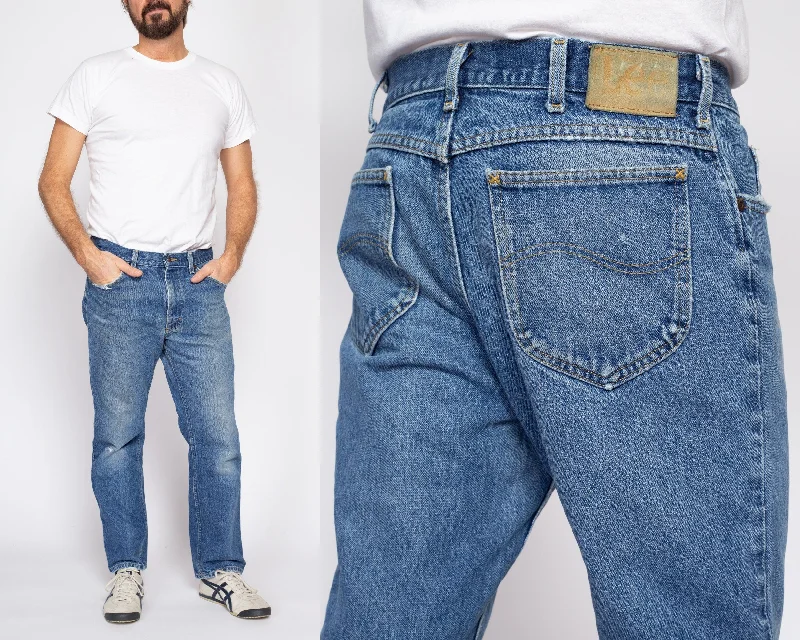 32" Waist 90s Lee Dad Jeans Trendy Bootcut High-Waisted Jeans