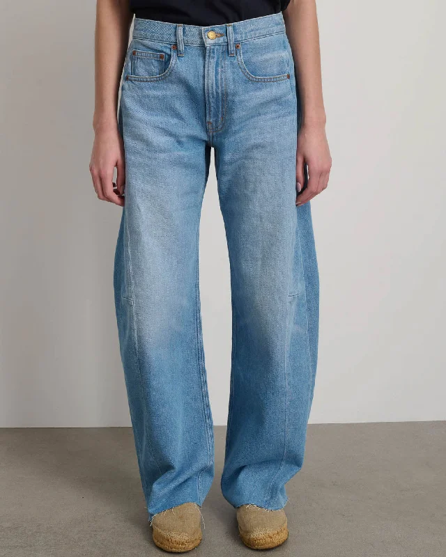 Relaxed Lasso L Jeans Cozy Stretch High-Waist Jeans