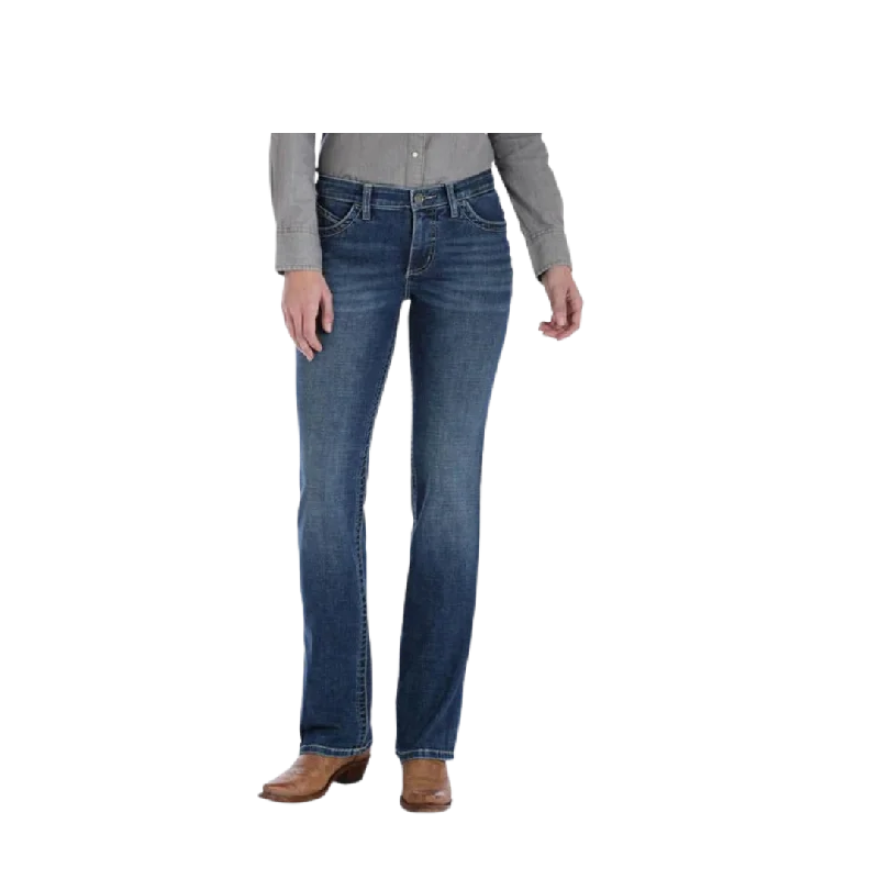 Wrangler Women's The Ultimate Riding Willow Davis Jeans Stylish High-Waist Skinny Denim