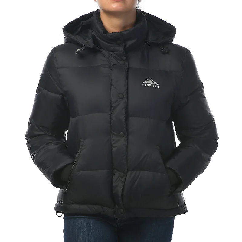 Penfield Women's Black Equinox Jacket Size X-Small $275 NWT Welt Pockets Slit Pockets Flap Pockets Penfield Women's Black Equinox Jacket Size X-Small $275 NWT Welt Pockets Slit Pockets Flap Pockets