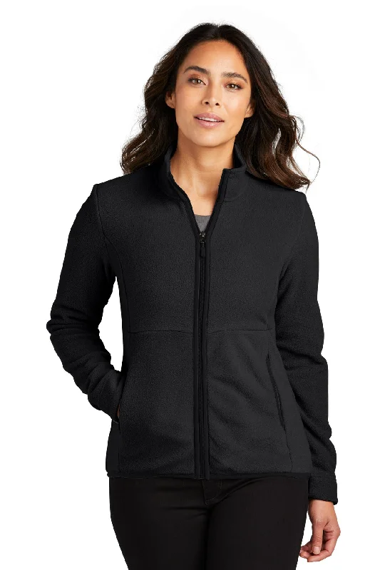 Port Authority® Ladies Connection Fleece Jacket L110 Front Pockets Side Pockets Patch Pockets Port Authority® Ladies Connection Fleece Jacket L110 Front Pockets Side Pockets Patch Pockets
