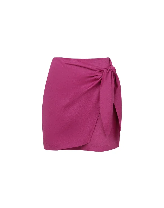 Rai Mini Skirt (exchange only) - Jaipur button skirt front