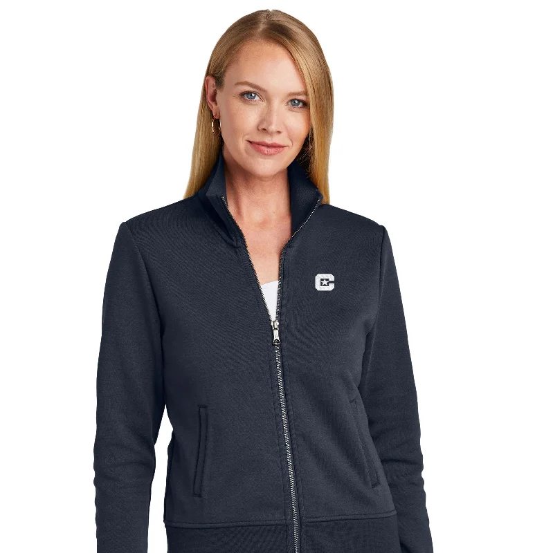 The Citadel C, Brooks Brothers® Women’s Double-Knit Full-Zip Jacket Embroidered Jacket Appliqued Jacket Beaded Jacket The Citadel C, Brooks Brothers® Women’s Double-Knit Full-Zip Jacket Embroidered Jacket Appliqued Jacket Beaded Jacket