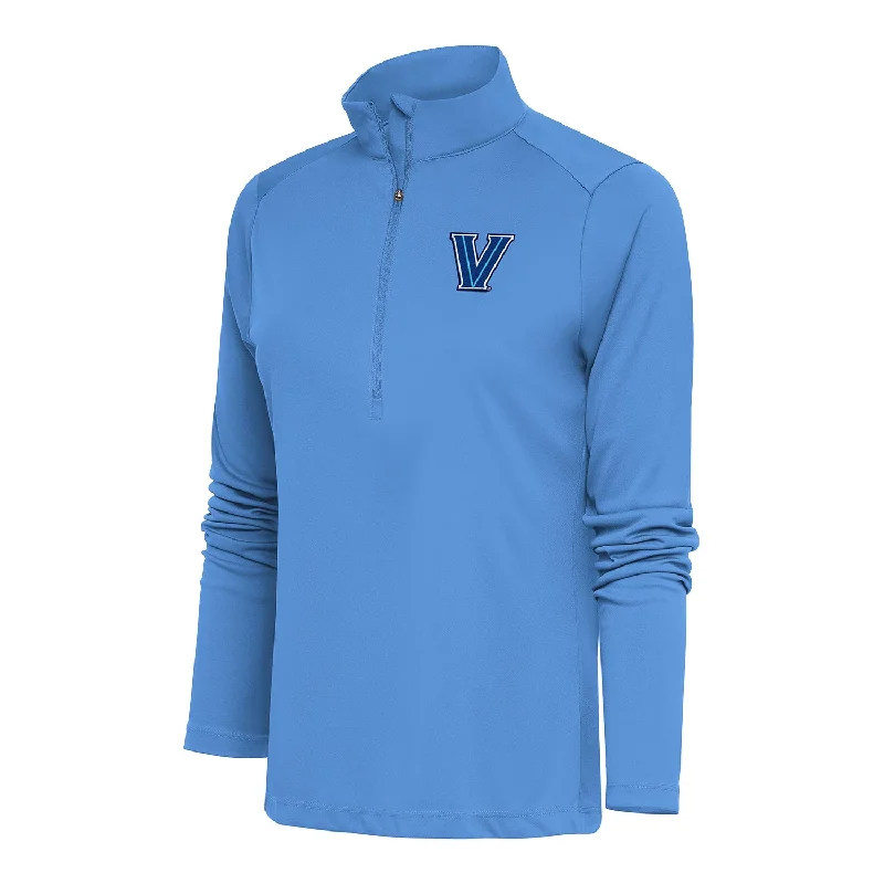Ladies Villanova Wildcats 1/2 Zip Tribute Light Blue Jacket Collared Jacket Crew Neck Jacket Turtle Neck Jacket Ladies Villanova Wildcats 1/2 Zip Tribute Light Blue Jacket Collared Jacket Crew Neck Jacket Turtle Neck Jacket