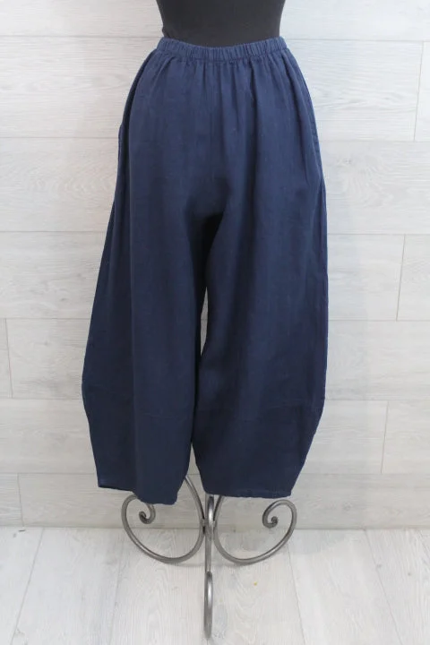 Bryn Walker Light Linen - Oliver Pant Sleek Black Pants