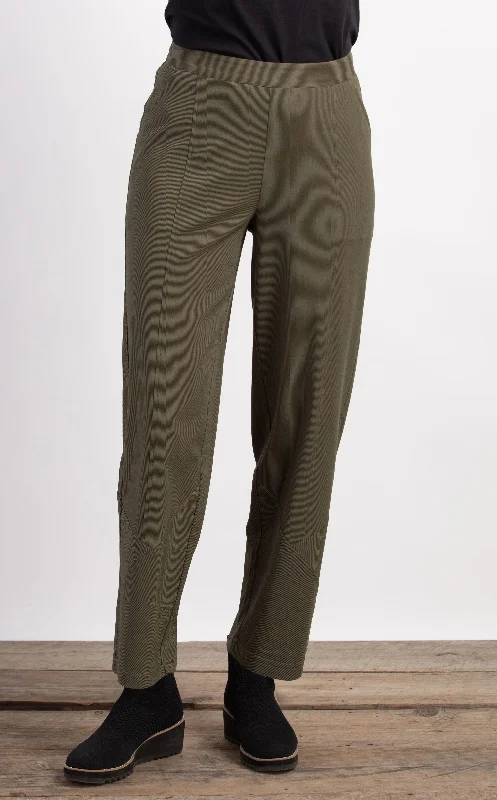 Habitat Pants - Power Stripe Ankle Pant ( Available In XXL) Wide-Legged Palazzos