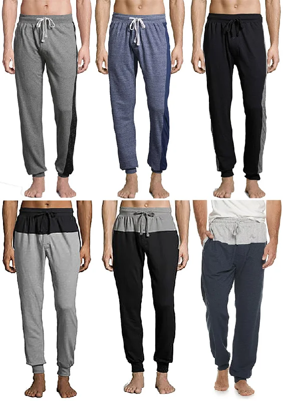 Hanes Men's French Terry Sleep Lounge Pajama Jogger Pant Slim Fit Casual Pants