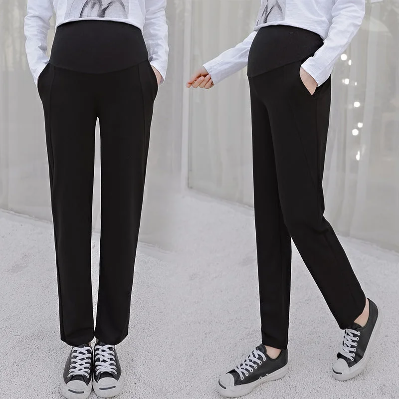 NiDELL: Pregnant Women’s Fashionable Long Pants for Autumn Comfortable Cargo Pants