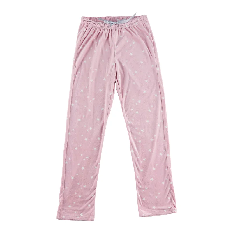 Woman's Micropolar PJ Pants Casual Plaid Pants